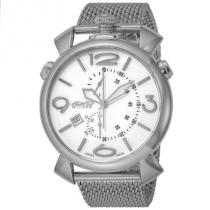 人気！ガガミラノ 偽物 ブランド 販売 5097.02BR ビジネス メンズ シルバー 腕時計 iwgoods.com:imb5aw-1
