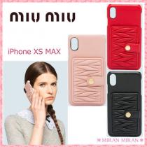 送料込【Miu Miu】カードケース付き★iPhone XS MAX 対応ケース iwgoods.com:58im0e