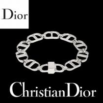 送料無料◆DIOR ブランド コピー◆シルバー “CD ICON” リンクブレスレット iwgoods.com:v6u5kc-1