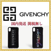 【国内発送 関税無】GIVENCHY ブランドコピー商品 ロゴ iPhoneX/XS...