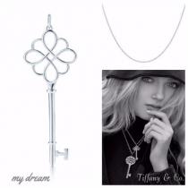 日本未入荷★ブランドコピー通販 Tiffany Keys★Knot Key Pendant in silver iwgoods.com:smkizm-1
