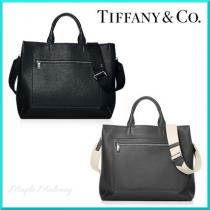 新作☆ コピー商品 通販 Tiffany&Co メンズ 2WAY レザー トートバッグ iwgoods.com:q5c96p-1