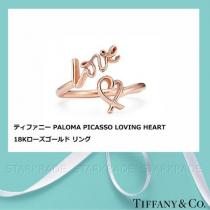 [コピーブランド Tiffany] パロマ・ピカソ LOVING HEART ローズゴールド リング iwgoods.com:tdd1ty