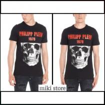 【Philipp PLEIN コピー品】 'skull'Tシャツ iwgoods.com:ptzz7n-1