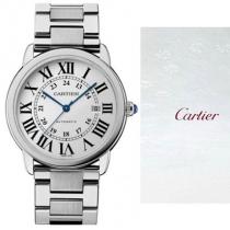 定番人気 ★ CARTIER 偽ブランド ★ ロンドソロ XL メンズ腕時計 W67...