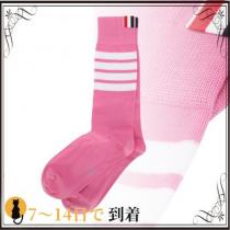 関税込◆Embroidered pink stretch cotton socks iwgoods.com:fvu2yu-1