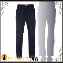 関税込◆Dark blue polyester blend pant iwgoods.com:4qld5z-1