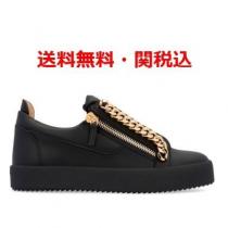Giuseppe ZANOTTI ブランド コピー★新作★Frankie Chain sneakers black iwgoods.com:yxk5nv-1