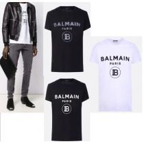 関送込【BALMAIN ブランド 偽物 通販】 ロゴ Tシャツ iwgoods.com:63uzfl