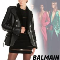 【BALMAIN コピー品】Shearling jacket iwgoods.com:844r5r-1