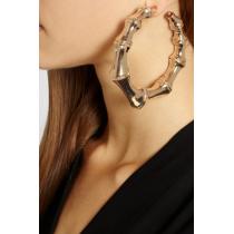 BALMAIN ブランド コピー ◎ Gold Plated Hoop Earrings ランウェイ 大きめピアス iwgoods.com:y4q2s6-1