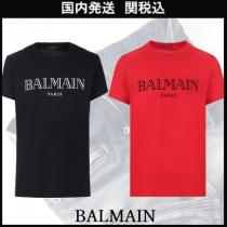 国内発送 BALMAIN ブランド 偽物 通販 コットン Tシャツ BALMAIN ...
