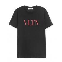 VALENTINO ブランド 偽物 通販 VLTN Tシャツ ロゴ 大人気 2色 iwgoods.com:x0kfkh-1