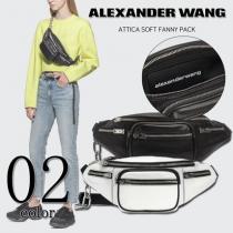 ALEXANDER WANG ブランドコピー通販/Attica ボディーバック レザー/ベルトバッグ iwgoods.com:oc0c5s-1