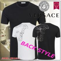 大人気 SUMMER SALE！【VERSACE ブランドコピー商品】BACK Medusa Logo T shirt iwgoods.com:j6n37l-1