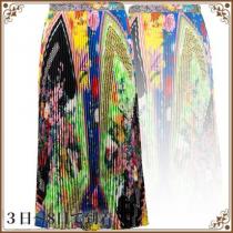 関税込◆VERSACE スーパーコピー 代引 Acid Bloom Print Skirt iwgoods.com:a2lvn1-1