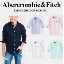 【Abercrombie】アバクロ　オックスフォードシャツ ◆アイコン◆ iwgoods.com:phlkr7-1