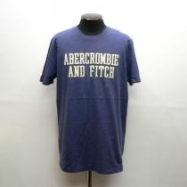 Abercrombie&Fitch ブランド コピー アバクロ アップリケ 半袖 Tシャツ 紺 (9495) iwgoods.com:sq6w8l-1