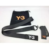 Y-3 ブランド 偽物 通販 LOGO ベルト  Black iwgoods.com...