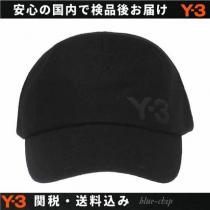 国内発[Y-3 偽物 ブランド 販売] ロゴ ウィンター キャップ 帽子 ブラック ウール iwgoods.com:obu2tz-1