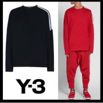 【Y-3 激安スーパーコピー】残り僅か!!3 STRIPES ロングスリーブ TEE...