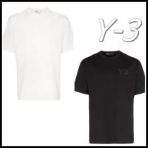 【関税込】新作◆Y-3 ブランド コピー ワイスリー◆ロゴ コットン Tシャツ 2色 iwgoods.com:30isfr-1