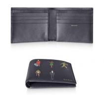 【PAUL Smith コピーブランド】 Men's People Motif Billfold Leather Wallet iwgoods.com:6k2l1g-1