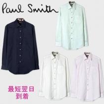 すぐ届く*PaulSmith ブランドコピー商品*アクイレギアジャカードドレスシャツ iwgoods.com:aybm4x-1
