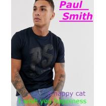 PS Paul Smith ブランド コピー　テキストプリントスリムフィットTシャツ iwgoods.com:rz8vi9-1
