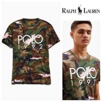 Polo Ralph Lauren コピー品★1992 Logo Tシャツ★カモフラージュ iwgoods.com:agq580-1