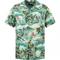 POLO RALPH Lauren 偽ブランド☆★Blue Tropical Shirt iwgoods.com:iumkf1-1