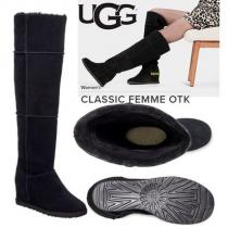人気デザイン新作！ UGG コピー品 Classic Femme Over-The-Kneeブーツ iwgoods.com:plz30y-1