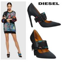 ☆ DIESEL 偽ブランド ☆D-SLANTY HPW レザーパンプス☆SALE ...