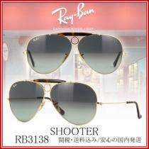 【送料,関税込】RAYBAN 偽ブランド  RB3138 SHOOTER iwgoo...