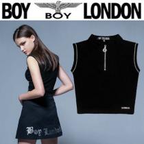 BOY LONDON ブランド コピー(ボーイロンドン スーパーコピー 代引)2019SS ジッパーネック袖なしTシャツ iwgoods.com:xe7d4s-1
