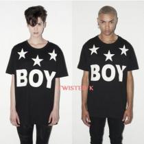 国内発送★Boy LONDON スーパーコピー★ユニセックス！Boy Tri-Star T-shirt iwgoods.com:omkrpu-1