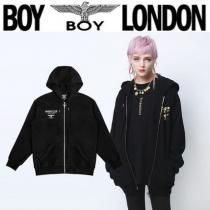 BOY LONDON コピーブランド(ボーイロンドン ブランドコピー商品)/フードジップアップ2色 iwgoods.com:kjxkov-1