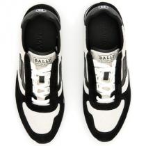 BALLY ブランドコピー通販　Gavino Sneakers　コットン＆スエード iwgoods.com:yb6lbh-1