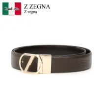 Z Zegna ブランド コピー　Reversible Logo Belt iwgoods.com:jh935u-1
