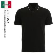 Z Zegna コピー品 piquet cotton polo shirt iwgoods.com:xp5s8e-1