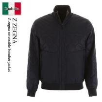 Z Zegna 偽ブランド reversible bomber jacket iwgoods.com:m8bwho-1