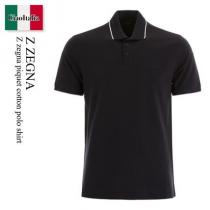 Z Zegna ブランド コピー piquet cotton polo shirt iwgoods.com:r3f9oi-1