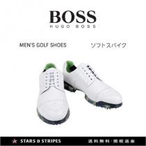 日本未発売 BOSS ブランド コピー Golf Pro メンズゴルフ レザーシュー...