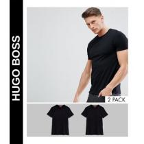 送料込★HUGO BOSS ブランドコピー★2 pack Tシャツ/black iwgoods.com:6ittb3-1