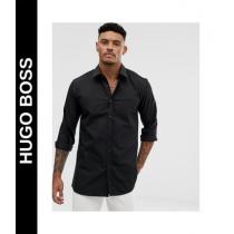 送料込★HUGO BOSS ブランドコピー通販★Elisha01 tonal logo extra slim fit シャツ iwgoods.com:ve7ijn-1