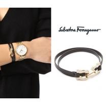 Salvatore FERRAGAMO ブランド 偽物 通販☆Double Gancio Wrap Bracelet☆上品ブレス iwgoods.com:m5iqqa-1