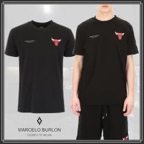 Marcelo Burlon ブランド コピー マルセロバーロン 偽物 ブランド 販売 Chicago Bulls Tシャツ 19SS iwgoods.com:o6v4he-1