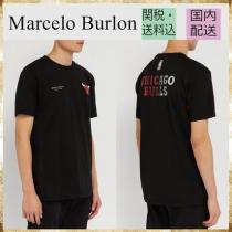 SALE★Marcelo Burlon ブランドコピー/シカゴブルズアップリケ T-shirt iwgoods.com:7w4nr9-1