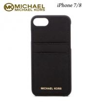 Michael Kors コピー品　サフィアーノレザーポケット 付iPhone7 ケ...