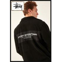 大人気★STUSSY スーパーコピー 代引★バックロゴフリースジャケット iwgoods.com:z5rb4g-1